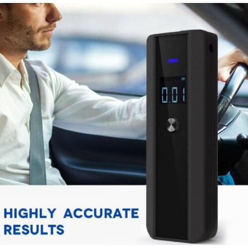 Sensitive Convenient Professional Breathalyzer Alcohol Tester for Automotive
