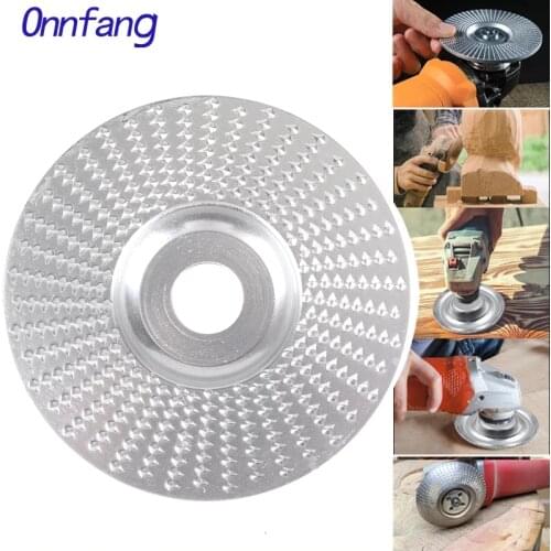 16/22MM BoreHigh Quality Woodworking Grinding Wheel Rotary Disc Sanding Wood Carving Tool Abrasive Disc Tools For Angle Grinder