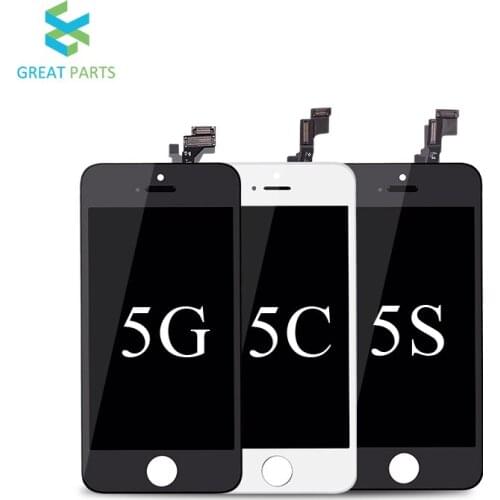GreatParts For iPhone 5 5C 5S LCD AAA Quality Display Touch Screen Assembly Replacement Good touch with free tool