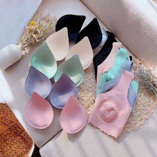 Latex Underwear 4.0 Lace Bra Seamless Underwear No Steel Ring Gather Sleep Bra Latex Sports Bra for Women Gym Furniture Fitness