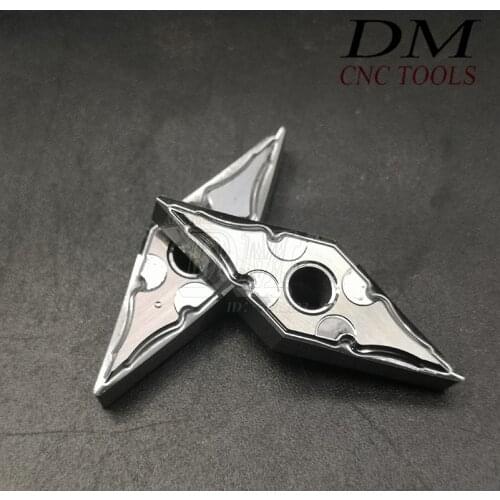 Blade for machining Aluminum VNMG1604/0204/08-HA H01 Rhombus Turning Blade lathe accessories carbide insert