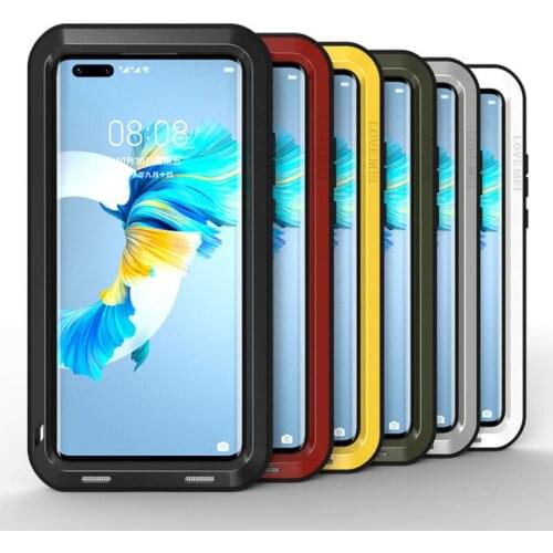 Metal Case For Huawei Mate 40 Mobile Phone Case Metal Full Cover Huawei Mate 40 Pro + Protective Case