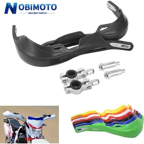 Nobimoto - 1 Pair 22MM 28MM Motorcycle Hand Guards Handguard Handle Protector Shield Fit For YAMAHA YZ YZF WR WRF TTR 125-450