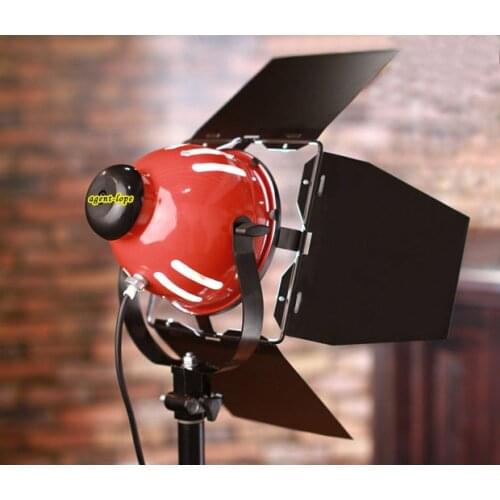 New Studio Video 800W Red head Soft Light with Bulb For Studio Equipment Lighting kit