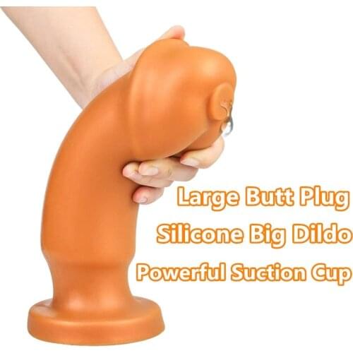 Huge Anal Plug Large Butt Plug Silicone Big Dildo Vaginal Anus Expansion With Suction Cup Erotic Anal Sex Toy Adult Sex Products
