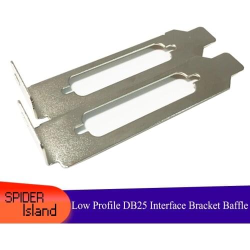 PCI Baffle PCIE Low Profile 2U Chassis 8CM DB25 Interface Bracket Baffle Computer Case PCI slot baffle