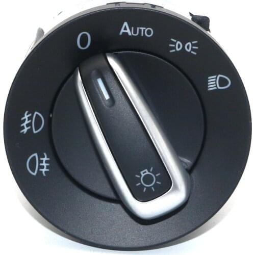 Applicable to golf Jieda MK5 MK6 Passat B6 B7 Tiguan automatic headlamp switch fog lamp knob 5nd 941 431 B