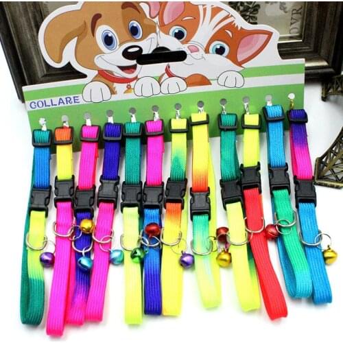 Adjustable Cat Collar Bell Collar For Cats Puppy Collars Cats Kitten Cat Collar Pet Lead Leashes Pet Supplies Products