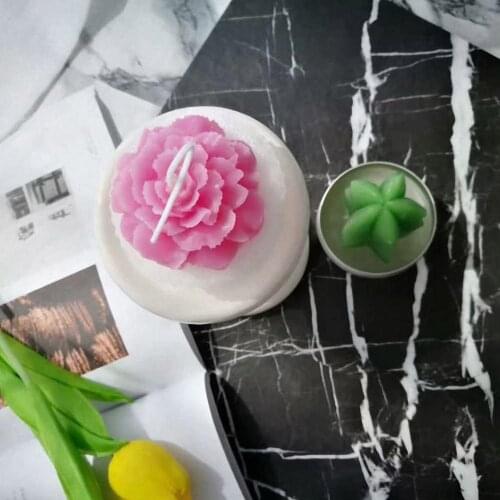 Rose Silicone Cake Mold 3D Flower Fondant Mold Cupcake Jelly Decoration Baking Tool Candy Moulds Chocolate G5Z2