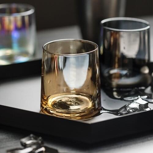 Whisky cocktail glass cup iced espresso coffee mug creative drinking tumbler shot glasses cute milk tea cups bar barware