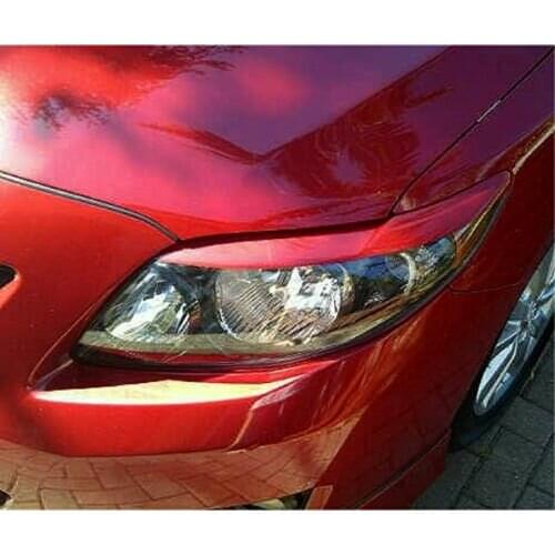 Fiberglass Headlight Eyelids Eyebrows for 2009-2012 Toyota Corolla XPS S