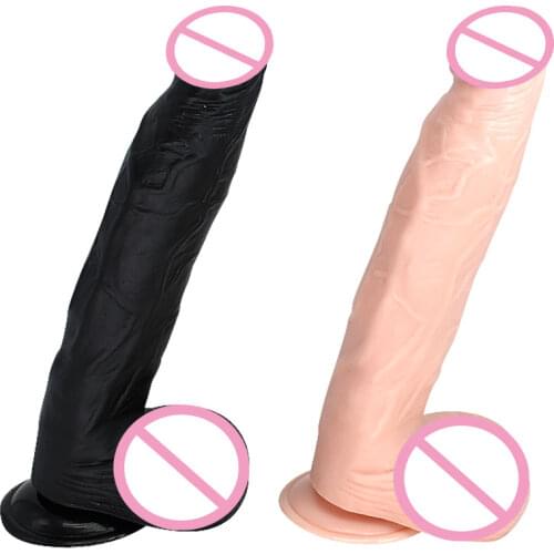 Super Big Huge Dildo Realistic Penis Fake Dick Adult Sex Toys For Women Female Masturbation Suction Cup Long Dildo Erotic
