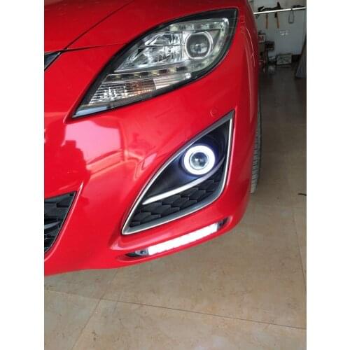 Eosuns Cob Angel Eye Led Daytime Running Light Drl + Fog Light + Projector Lens for Mazda 6 Atenza 2010-2013 (gh) 2 Generation