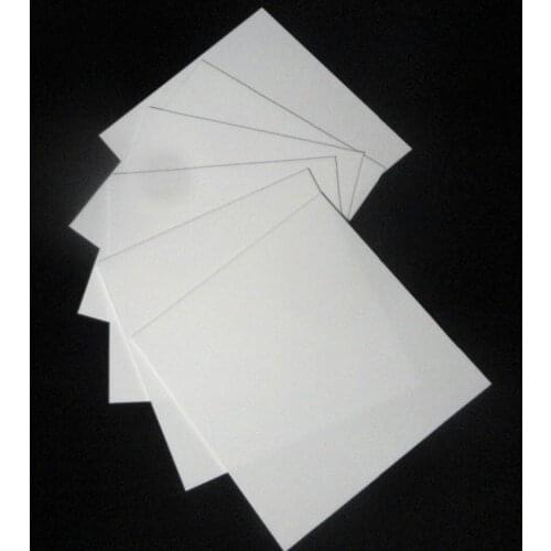 THIN SQUARE 4" X 4" ALUMINA CERAMIC SUBSTRATE SHEET PLATE SETTER