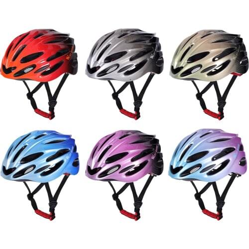 Bicycle Gradient Helmet Riding Mountain Road Bike Integrated Helmet Riding Equipment Unisex Durable Multicolor Helmet