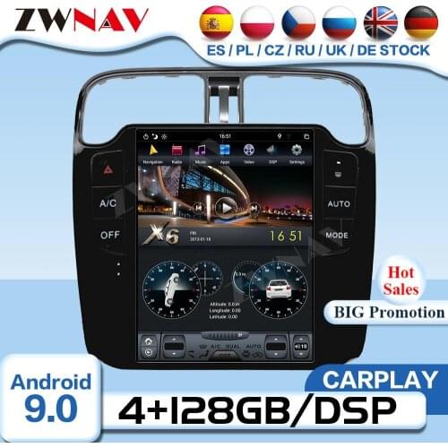 Tesla Screen Android Video Player For VW VOLKSWAGEN Polo 2011 2012 2013 2014 2015 2016 GPS Radio Receiver Audio Stereo Head Unit