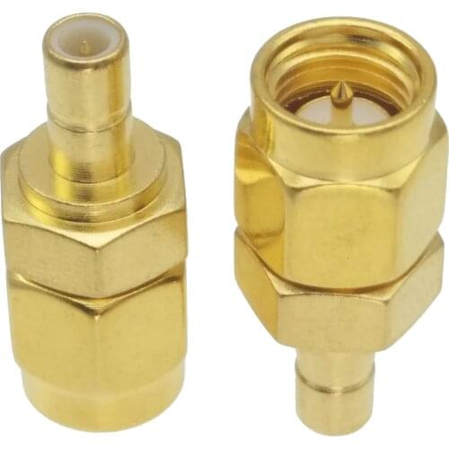 10pcs Adapter converter SMA male to SMB male Plug RF COAXIAL Connector