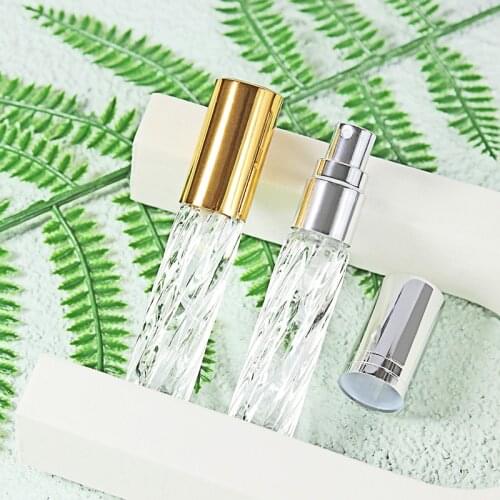 10/30/50pcs 4ml Travel Portable Glass Perfume Bottle Spray Bottles Sample Empty Containers Atomizer Mini Refillable Bottles