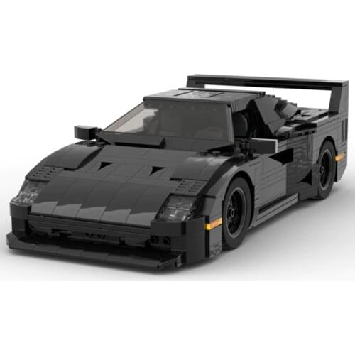 1431PCS Moc Building Blocks Static Italian Supercar Model DIY City Building Blocks Vehicle Kid Toys Children Gift