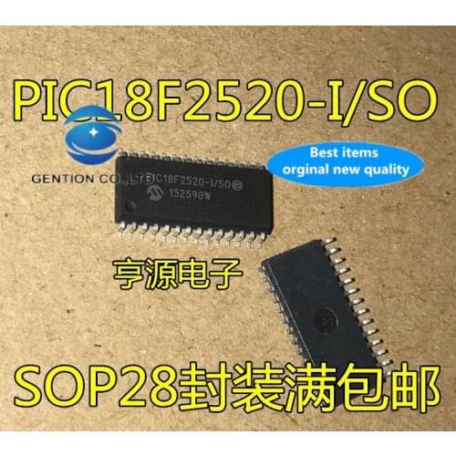 5PCS PIC18F2520 PIC18F2520-I/SO SOP28 in stock 100% new and original