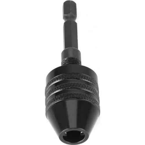 Keyless Chuck Collet Adapter 0.8-8mm Electric Drill Chuck 1/4 ''Hex Shank Drill Chuck Power Tool Accessories