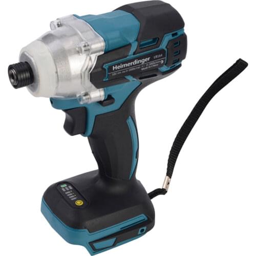 18V 1/4" Electric Rechargeable battery powered brushless cordless impact driver drill body compatible 1830 1840 1850 1860