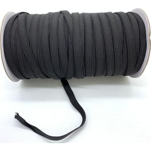 DIY 5 yards/Lot 3/6mm Weiß/Schwarz Hohe Elastische Nähen elastische Band Fiat Gummiband Taille Band Stretch Seil Elastische Band