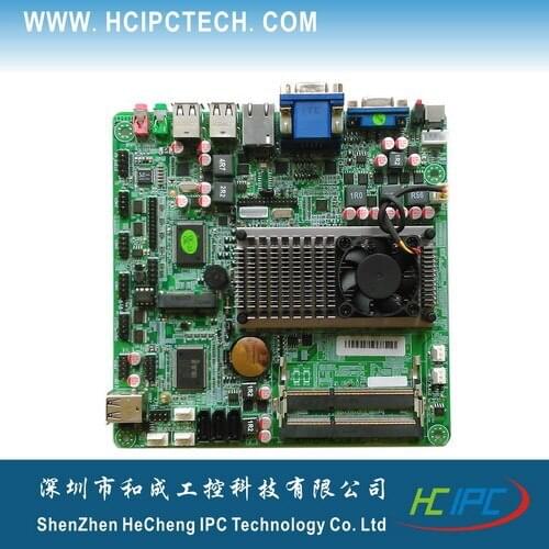 HCIPC M424-6 ITX-HCM10V3,C1037 Mini ITXMotherboard,4COM,1Mini PCIE,3SATA,8USB,GPIO,LPT,1Giga LAN,2SODIMM DDR3,LVDS3+VGA.12VDC