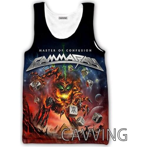 CAVVING 3D Printed Gamma Ray Rock Tank Tops Harajuku Vest Summer Undershirt Shirts Streetwear for Men/women V01