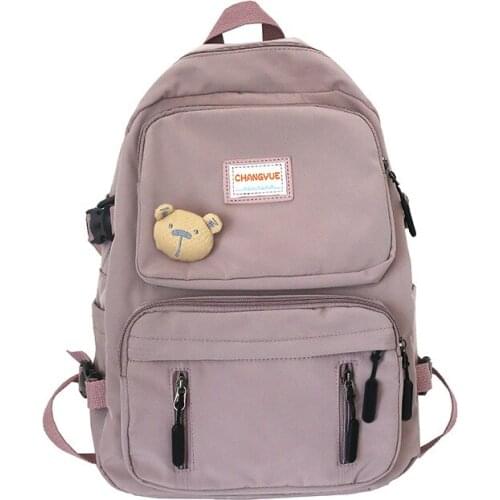 2020 Cute Fashion School Bags for Girl Youth Travel Backpack Women Luxury Backpack Women Bags Designer Large Capacity Lady Bags