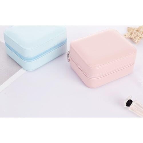 2018 New Mini Creative Jewelry Box Makeup,Casket for Jewelry Travel Case Birthday Gift Ring Earrings Necklack Storage Container