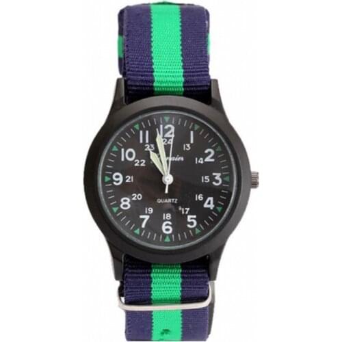 New Arrival Unisex Nylon Fabric Kids Children Watch Students Canvas Quartz Birthday Christmas Gift Wristwatch Casual Relogio