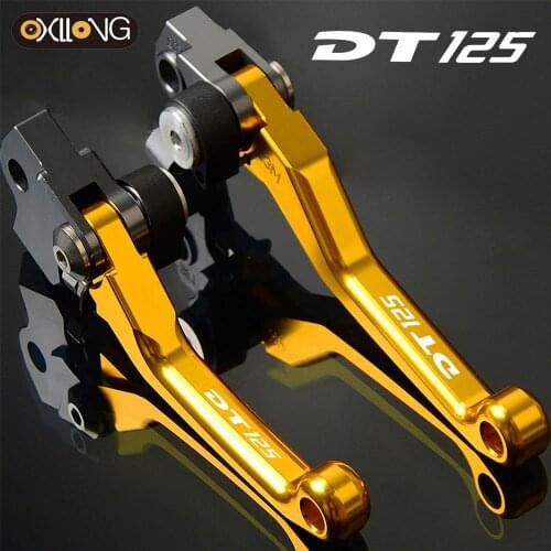 Pivot Brake Clutch Levers FOR YAMAHA DT125 1989 1990 1991 1992 1993 1994 1995 1996 1997 1998 1999 2000 2001 2002 2003 2004 2005