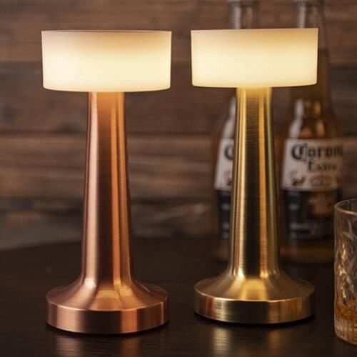 Touch Sensor 3-Levels Brightness Portable LED Table Lamp Rechargeable Battery Up For Kids Nursery Nightstand Lamp Bedside Lamp