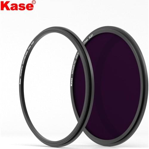Kase Wolverine Magnetic15-Stop ND32000 Solid Neutral Density 4.5 Filter With Front Filter Threads