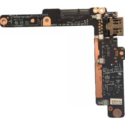 SZWXZY Excellent For LENOVO YOGA 3 PRO 1370 USB HDMI SD CARD READER BOARD AIUU2 NS-A321