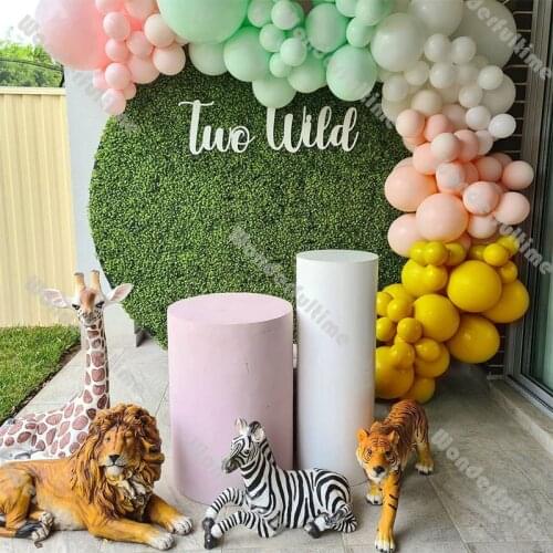 118pcs Baby Shower Decoration Macaron Peach Mint Matte Lemon Balloons Garland Arch Kit Kids 1st Birthday Party Baptism Supplies
