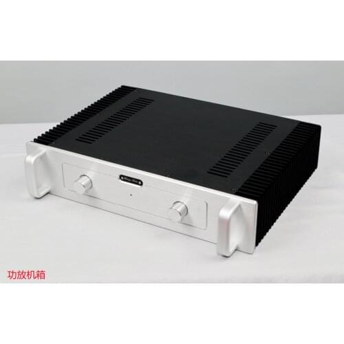 4309 Pass Full Aluminum Amplifier Chassis Decoding DAC Case Power Supply Box DIY