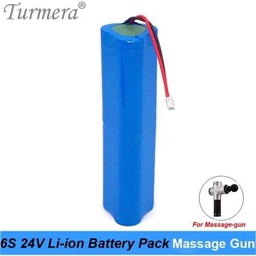24V Massage gun 3400mAh 6S1P Rechargeable Lithium Battery for Massage Gun Muscle Massage Replace Battery and Screwdriver Battery