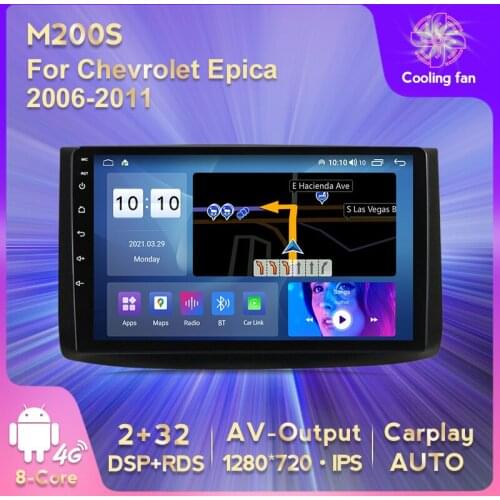 6+128G Android 11 Car GPS Multimedia Player For Chevrolet Lova Captiva Gentra Aveo Epica 2006-2 Car Radio GPS Navigation Carplay