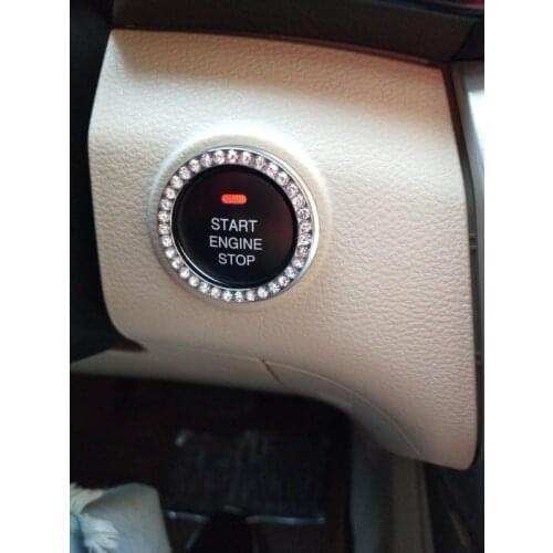 Car Styling Engine Start Stop Ignition Ring For Nissan B10 N16 Bluebird Moco E11 E12 P12 FF-L Tiida V10 Versa Teana Accessories