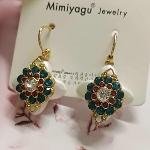 Big bohemian fashion gold dangle india earrings for women aretes de mujer modernos 2019