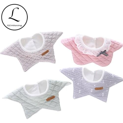 Baby Bibs Winter Waterproof Feeding Bibs For Girls Boys 2019 Soft Newborn Rotating Cotton Bibs Bandana Toddlers Saliva Towel