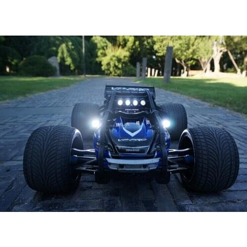Lamp Headlamps + Taillight Set + Tail light bracket + switch + roll cage + wheelie bar for 1/10 rc car E-Revo Traxxas