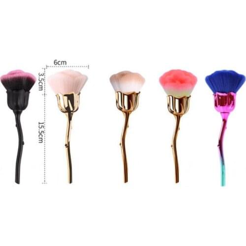 Rose type Manicure Powder Brush Powder Blusher Brushes Fashion Nail Gel Nail Material Accessories