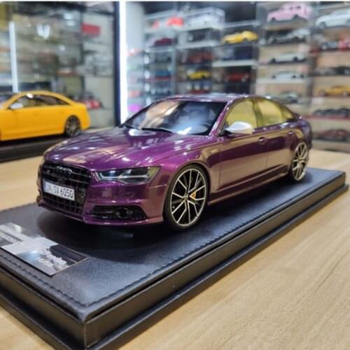 Spot 1/18 S6 Simulation Resin Car Model High-end Limited Edition Car Model Collection Gift