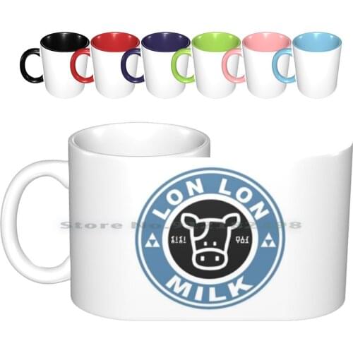 Lon Lon Milk Stamp Ceramic Mugs Coffee Cups Milk Tea Mug Lon Lon Lon Ranch Lon Lon Milk Milk Ranch Legend Of Link Loz Legend