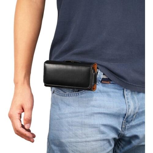 Fashion 2 Szie Belt Pouch Mobile Phone Case for Old People Waist Bag For ZTE L660 for Neken EN3 For Jinli W909 For ChangHong