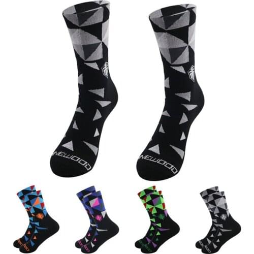 Men Summer Football Socks Outdoor Fitness Sports Socks