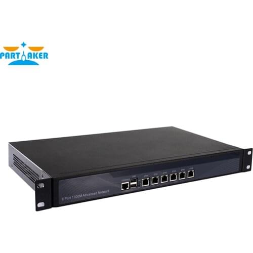 Partaker R9 B75 I3 3220 I5 3470 I7 3770 6 LAN Ports Firewall 1U Type Soft Router
